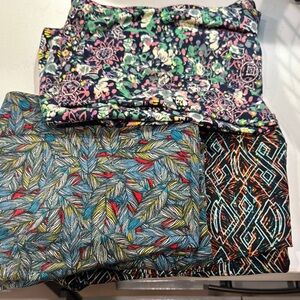 Colorful Patterned Leggings Set